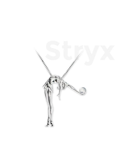 NECKLACE WITH BALL IN 925 SILVER.PASTORELLI