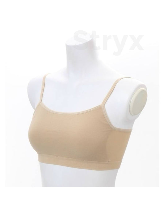 CHACOTT BEIGE BRA TOP FOUNDATION | S-M | 011